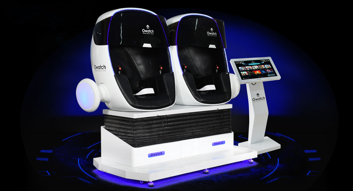9d VR Simulator Price 2 Seats Virtual reality Cinema for sale Owatch