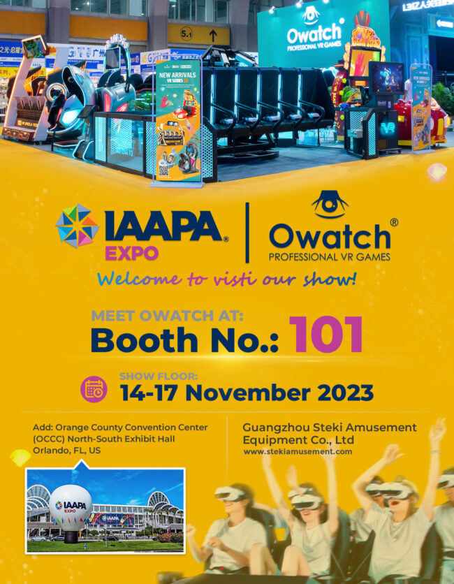 Meet owatch at IAAPA in Orlando in November