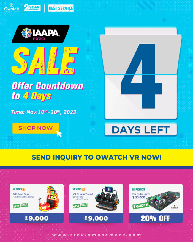 Promotion countdown to 4 days