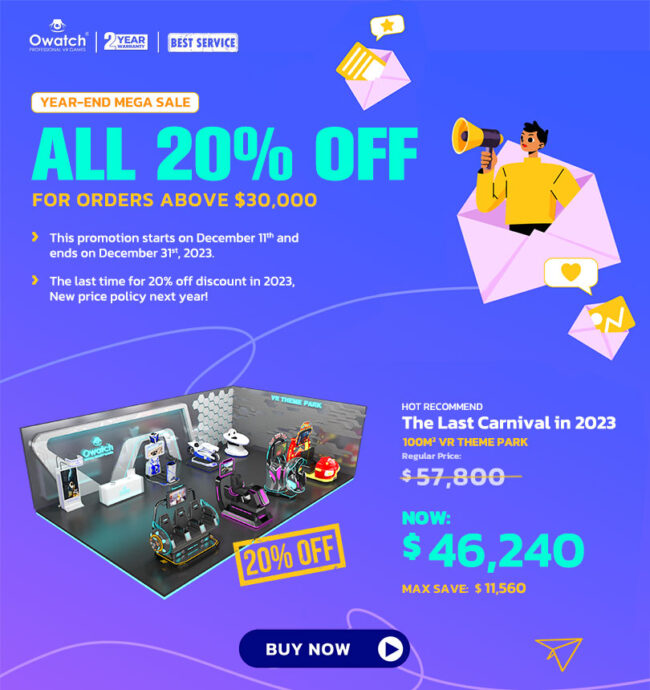 Owatch VR Year-End Sale, promotion