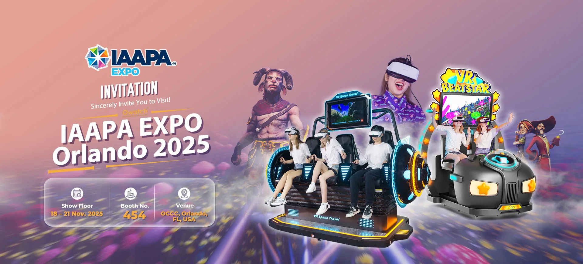 Owatch Invites You to a VR Amusement Feast