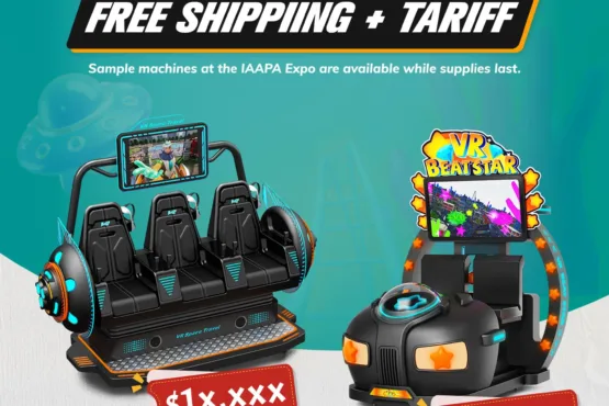 Sample for sale at the IAAPA Expo